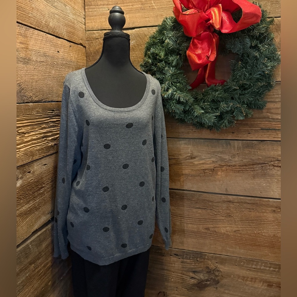 Absolutely Heather Gray Knit Top